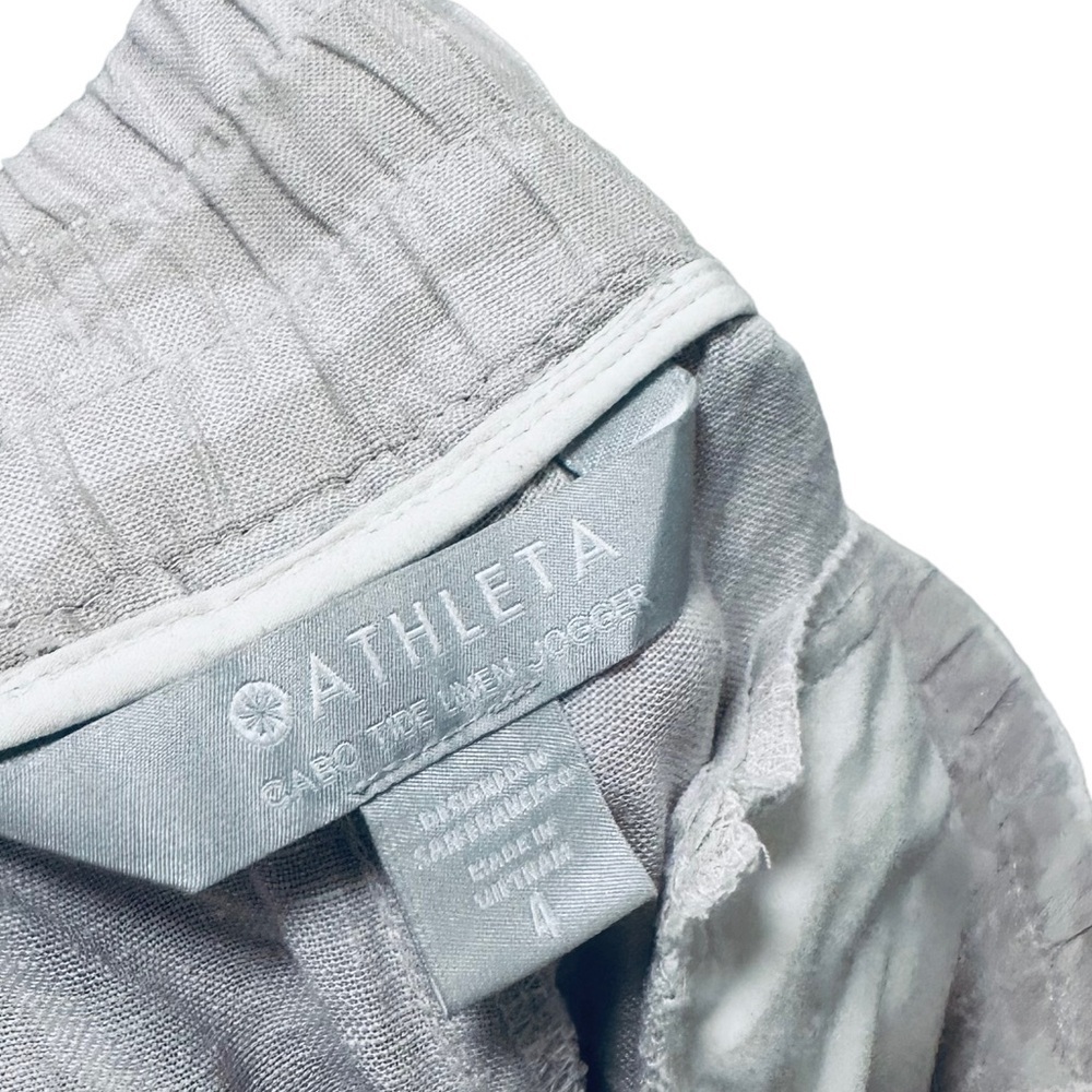 ATHLETA Cabo Tide Linen Camo Jogger size 4 - Picture 3 of 7